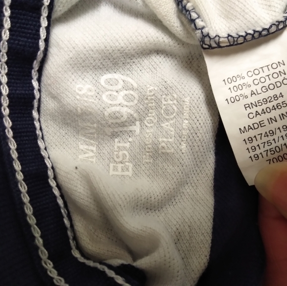 Boys Está.1989 place polo shirt - Picture 3 of 3